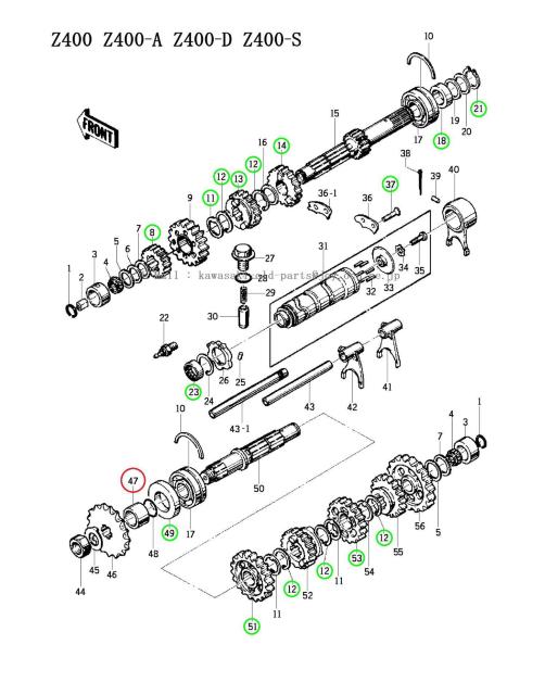 Z400B Z400D Z650B Z750E Z750B Z1 Z2 Z900 Z1000 DRXvPbgEJ[ ŐVi  /oCN