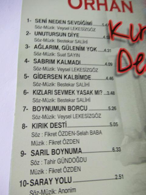 gR̗Lȉ̎Muzaffer@Orhan@CDu@Muzaffer@Orhan@/@Kirik@Desti@vgRōw