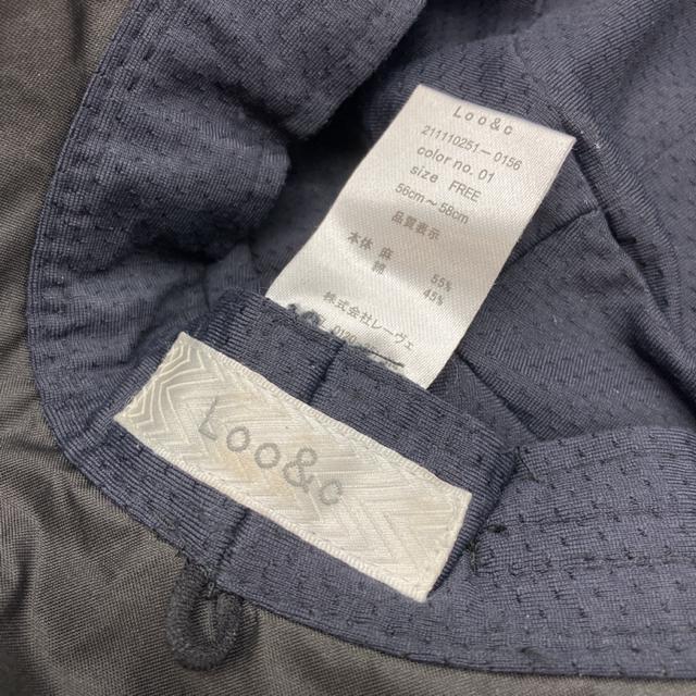即決 Loo&c ハット 帽子 ブラック < 女性ファッション  即決 Loo&c ハット 帽子 ブラック < 女性ファッションの