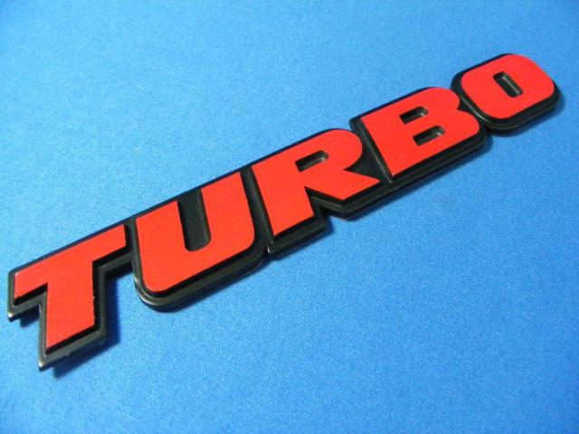 ● 数量限定品!TURBO ターボ 軽量アルミ削り出し仕様 凹凸仕上げ RED&BLACKカラーエンブレム新品未開封品 ● < 自動車/バイク ● 数量限定品!TURBO ターボ 軽量アルミ削り出し仕様 凹凸仕上げ RED&BLACKカラーエンブレム新品未開封品 ● < 自動車/バイク