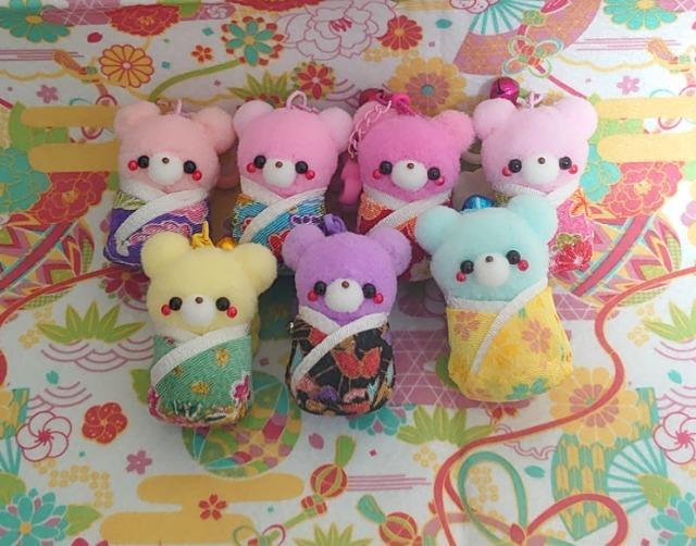 ハンドメイド♪ポンポンカニカンマスコット『こけし風お着物くまちゃん』黄色★ひな祭りにも★ < ペット/手芸/園芸 ハンドメイド♪ポンポンカニカンマスコット『こけし風お着物くまちゃん』黄色★ひな祭りにも★ < ペット/手芸/園芸の