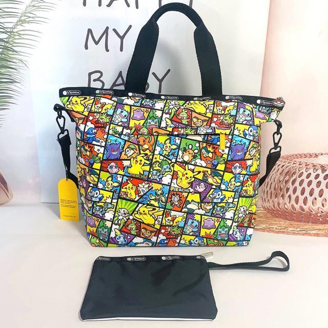 ★新品★LeSportsac レスポートサック ポケモン ピカチュウ  2WAYトートバッグ  ポーチ セット 4360 送料無料 < 女性ファッション  ★新品★LeSportsac レスポートサック ポケモン ピカチュウ  2WAYトートバッグ  ポーチ セット 4360 送料無料 < 女性ファッションの
