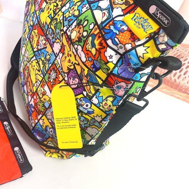★新品★LeSportsac レスポートサック ポケモン ピカチュウ  2WAYトートバッグ  ポーチ セット 4360 送料無料 < 女性ファッション  ★新品★LeSportsac レスポートサック ポケモン ピカチュウ  2WAYトートバッグ  ポーチ セット 4360 送料無料 < 女性ファッションの