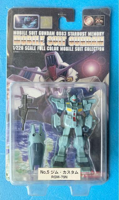 1/220 ジム・カスタム 機動戦士ガンダム 0083 フルカラー モビルスーツ コレクション フィギュア < アニメ/コミック/キャラクター 1/220 ジム・カスタム 機動戦士ガンダム 0083 フルカラー モビルスーツ コレクション フィギュア < アニメ/コミック/キャラクターの