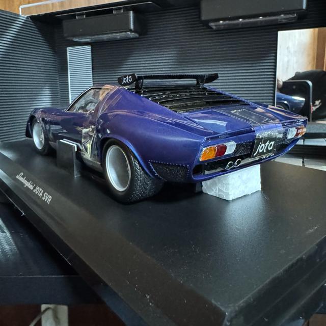 絶版未展示品 京商 1/18 ランボルギーニ イオタ SVR ブルー < ホビー  絶版未展示品 京商 1/18 ランボルギーニ イオタ SVR ブルー < ホビーの