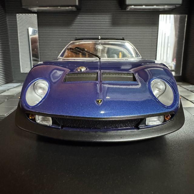 絶版未展示品 京商 1/18 ランボルギーニ イオタ SVR ブルー < ホビー  絶版未展示品 京商 1/18 ランボルギーニ イオタ SVR ブルー < ホビーの
