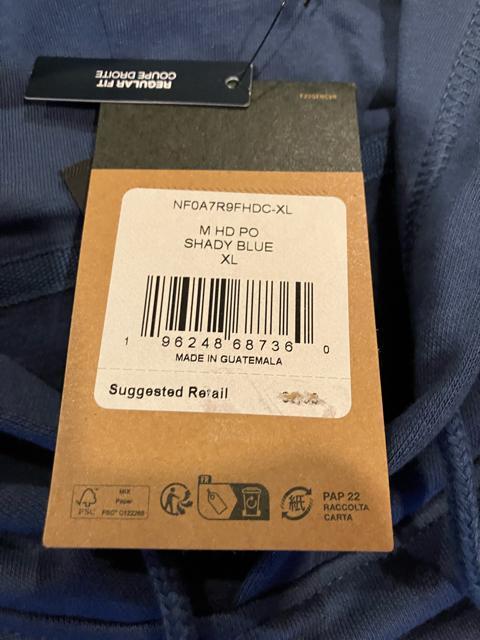 THE NORTH FACE パーカー プルオーバー 大きいsizeXL 青系 < ブランド THE NORTH FACE パーカー プルオーバー 大きいsizeXL 青系 < ブランドの