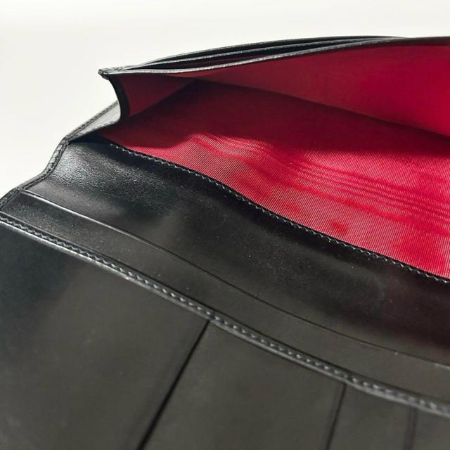 美品 CELINE セリーヌ レザー 二つ折り 長財布 < ブランド  美品 CELINE セリーヌ レザー 二つ折り 長財布 < ブランドの