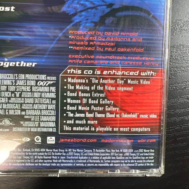 オリジナルサウンドトラック 007 ダイ アナザー デイ CD < CD/DVD/ビデオ  オリジナルサウンドトラック 007 ダイ アナザー デイ CD < CD/DVD/ビデオの