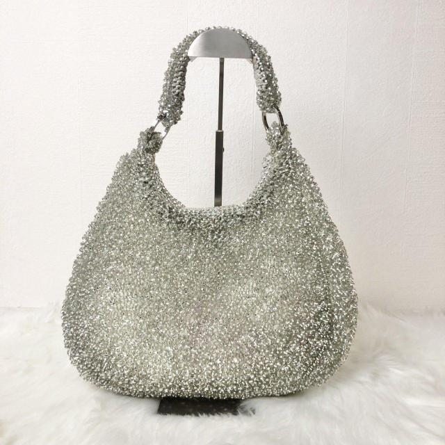 【美品】アンテプリマ ハンドバッグ ショルダーバッグ ワンショルダー ワイヤーバッグ 肩掛け可能 ロゴリング < ブランド 【美品】アンテプリマ ハンドバッグ ショルダーバッグ ワンショルダー ワイヤーバッグ 肩掛け可能 ロゴリング < ブランドの