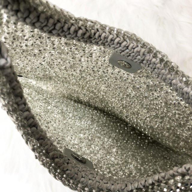 【美品】アンテプリマ ハンドバッグ ショルダーバッグ ワンショルダー ワイヤーバッグ 肩掛け可能 ロゴリング < ブランド 【美品】アンテプリマ ハンドバッグ ショルダーバッグ ワンショルダー ワイヤーバッグ 肩掛け可能 ロゴリング < ブランドの