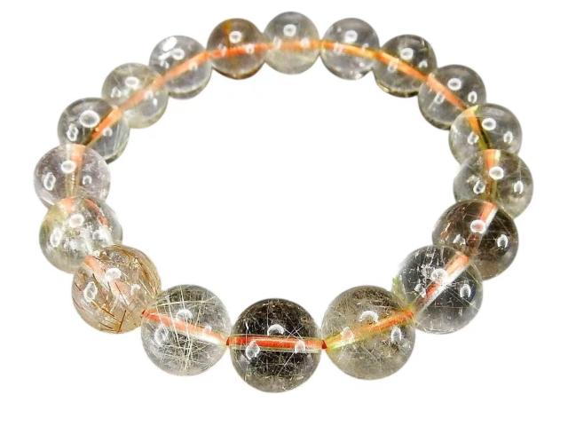 一点物AA天然石ゴールドルチルクォーツ約11mmブレスレット数珠902-030Za < 女性アクセサリー/時計 一点物AA天然石ゴールドルチルクォーツ約11mmブレスレット数珠902-030Za < 女性アクセサリー/時計の