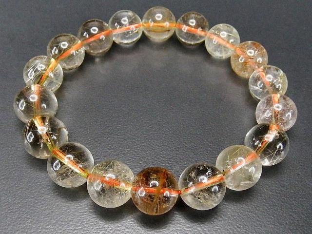 一点物AA天然石ゴールドルチルクォーツ約11mmブレスレット数珠902-030Za < 女性アクセサリー/時計 一点物AA天然石ゴールドルチルクォーツ約11mmブレスレット数珠902-030Za < 女性アクセサリー/時計の