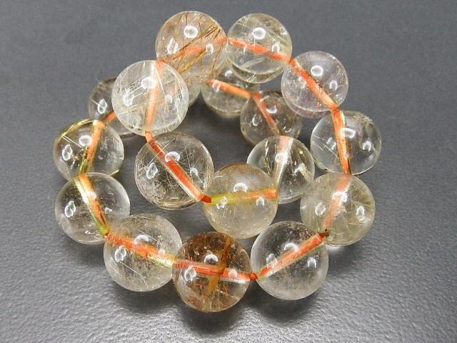 一点物AA天然石ゴールドルチルクォーツ約11mmブレスレット数珠902-030Za < 女性アクセサリー/時計 一点物AA天然石ゴールドルチルクォーツ約11mmブレスレット数珠902-030Za < 女性アクセサリー/時計の