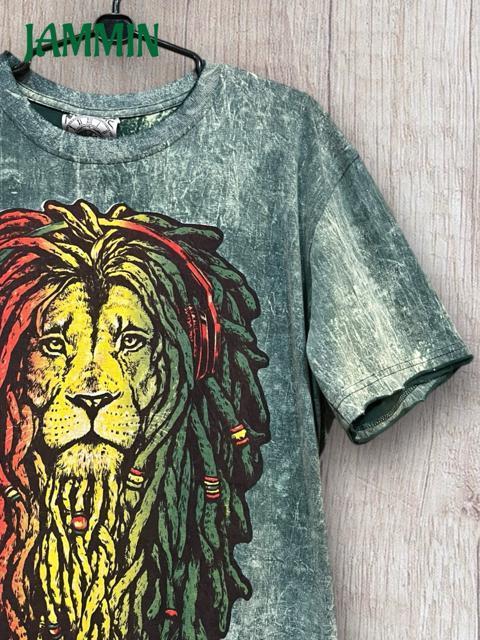 ラスタマンライオンTシャツ レゲエ ラスタ エスニック ヒッピー サイケ < 男性ファッション ラスタマンライオンTシャツ レゲエ ラスタ エスニック ヒッピー サイケ < 男性ファッションの