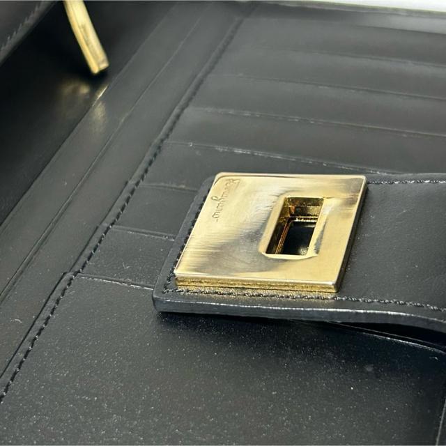 Salvatore Ferragamo �t�F���K�� �K���`�[�j �L�����o�X ���U�[ ��܂� �����z �E�H���b�g �u���b�N �� �u�����h�� 