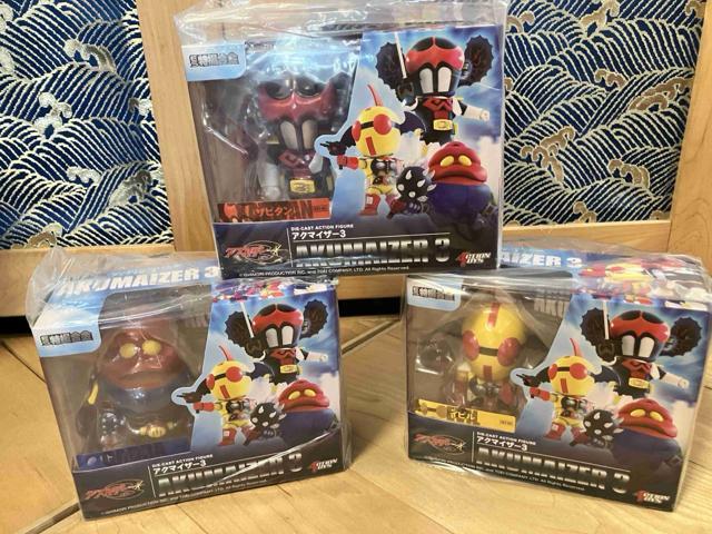 ACTION TOYS ES���B�����A�N�}�C�U�[3 Akumaizer 3 �U�r�^�� �C�r�� �K�u���A�N�V�����t�B�M���A3�̃Z�b�g �� �z�r�[�� 
