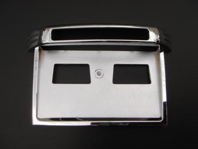 三菱 クロームメッキ リアライセンスフレーム  パジェロ V6系V7系 < 自動車/バイク 三菱 クロームメッキ リアライセンスフレーム  パジェロ V6系V7系 < 自動車/バイク