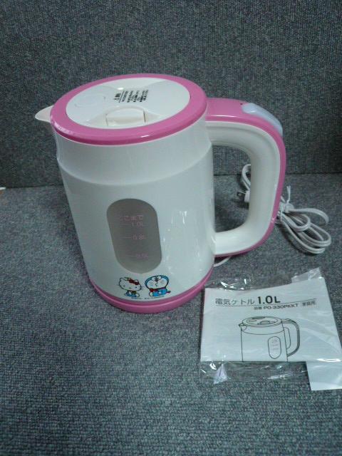 キティ×ドラえもん「電気ケトル」倉 < 家電/AV  キティ×ドラえもん「電気ケトル」倉  < 家電/AVの