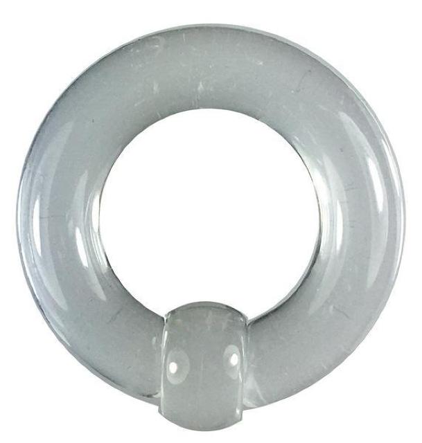 アクリルボディピアス キャプティブビーズリング クリアー 0G シンプル 耳 口 眉 軟骨 ヘリックス トラガス POP 透明 < 男性アクセサリー/時計  アクリルボディピアス キャプティブビーズリング クリアー 0G シンプル 耳 口 眉 軟骨 ヘリックス トラガス POP 透明  < 男性アクセサリー/時計の