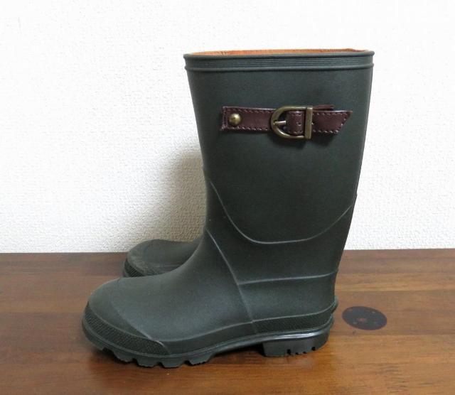 ◆レインブーツ 中古品 20.0 レディース 子供用 ダークグリーン < 女性ファッション  ◆レインブーツ 中古品 20.0 レディース 子供用 ダークグリーン < 女性ファッションの