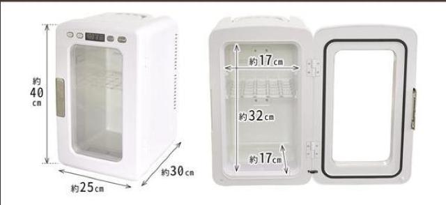 冷温庫 10L 小型 ポータブル 2電源式 冷蔵庫 10リットル ブラック < 家電/AV 冷温庫 10L 小型 ポータブル 2電源式 冷蔵庫 10リットル ブラック < 家電/AVの