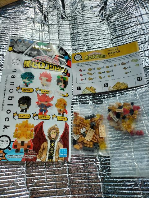 ナノブロック 僕のヒーローアカデミア ホークス 未使用 < アニメ/コミック/キャラクター  ナノブロック 僕のヒーローアカデミア ホークス 未使用  < アニメ/コミック/キャラクターの