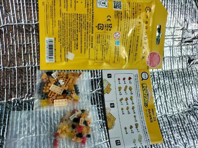 ナノブロック 僕のヒーローアカデミア ホークス 未使用 < アニメ/コミック/キャラクター  ナノブロック 僕のヒーローアカデミア ホークス 未使用 < アニメ/コミック/キャラクターの