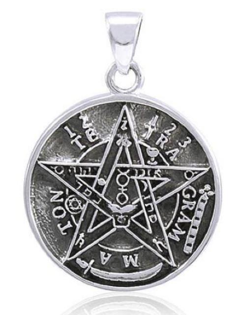 PS: Seal of Solomon Silver Pendant   ANZT[/v 