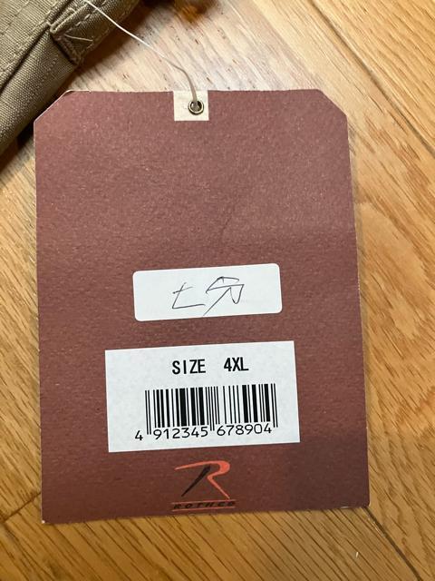 ROTHCO ロスコ 七分カーゴパンツ カーキ 超大きいsize4XL 5XL < ブランド  ROTHCO ロスコ 七分カーゴパンツ カーキ 超大きいsize4XL 5XL < ブランドの