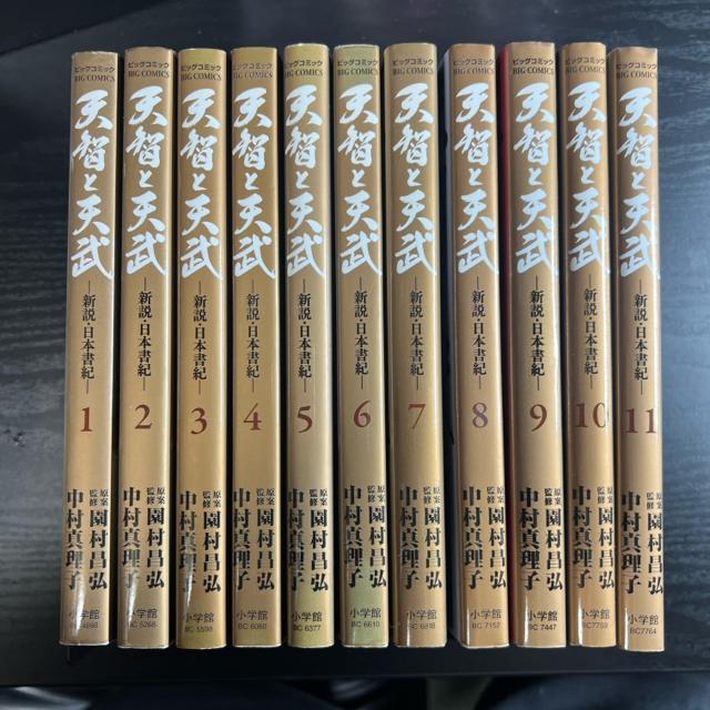 天智と天武 1巻〜11巻 完結セット 中村真理子 / 園村昌弘 < アニメ/コミック/キャラクター  天智と天武 1巻〜11巻 完結セット 中村真理子 / 園村昌弘 < アニメ/コミック/キャラクターの