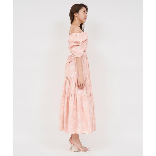 ロイヤルパーティー*ラインフラワー柄マキシワンピース < ブランド  ロイヤルパーティー*ラインフラワー柄マキシワンピース < ブランドの