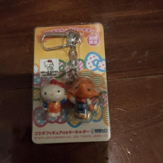 ☆サトちゃん?ハローキティ☆コラボキーホルダー☆ < おもちゃ ☆サトちゃん?ハローキティ☆コラボキーホルダー☆ < おもちゃの