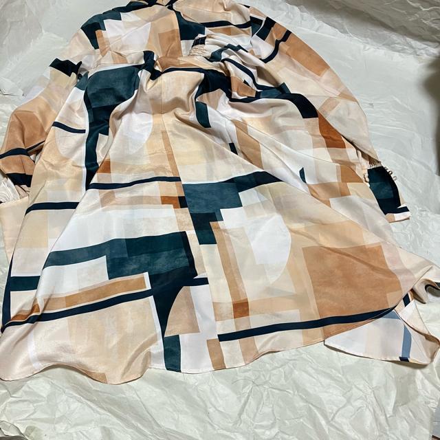 【FRAY I.D / フレイアイディー】 カッティングプリントワンピース / インナー付き < ブランド  【FRAY I.D / フレイアイディー】 カッティングプリントワンピース / インナー付き < ブランドの