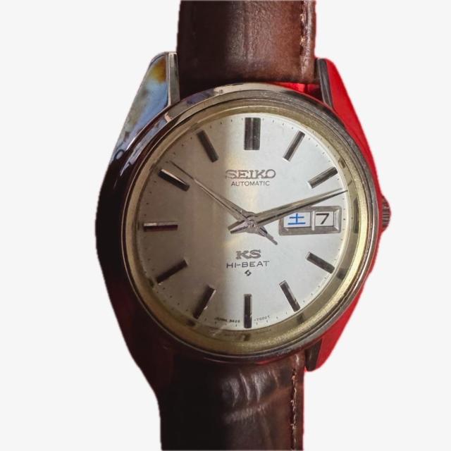 キングセイコーの腕時計 自動巻き稼働品 シリアルナンバー141318 ! 。 < ブランド  キングセイコーの腕時計 自動巻き稼働品 シリアルナンバー141318 ! 。 < ブランドの