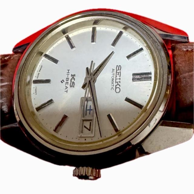 キングセイコーの腕時計 自動巻き稼働品 シリアルナンバー141318 ! 。 < ブランド  キングセイコーの腕時計 自動巻き稼働品 シリアルナンバー141318 ! 。 < ブランドの