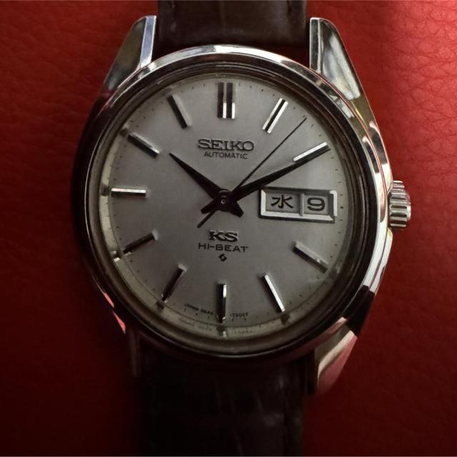 キングセイコーの腕時計 自動巻き稼働品 シリアルナンバー141318 ! 。 < ブランド  キングセイコーの腕時計 自動巻き稼働品 シリアルナンバー141318 ! 。 < ブランドの