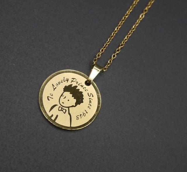 新品 星の王子さま コインネックレス 金色 < 女性アクセサリー/時計 新品 星の王子さま コインネックレス 金色 < 女性アクセサリー/時計の