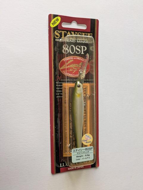 新品 ラッキークラフト ステイシー 80 SP パールアユ < レジャー/スポーツ 新品 ラッキークラフト ステイシー 80 SP パールアユ < レジャー/スポーツの