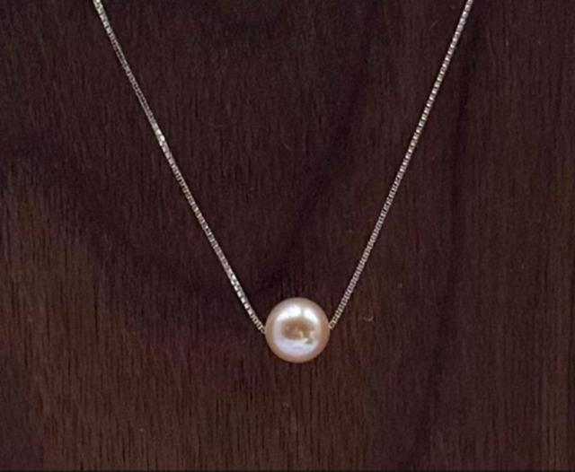 美しい本真珠とシルバー925ネックレス 真珠 7mm < 女性アクセサリー/時計 美しい本真珠とシルバー925ネックレス 真珠 7mm < 女性アクセサリー/時計の