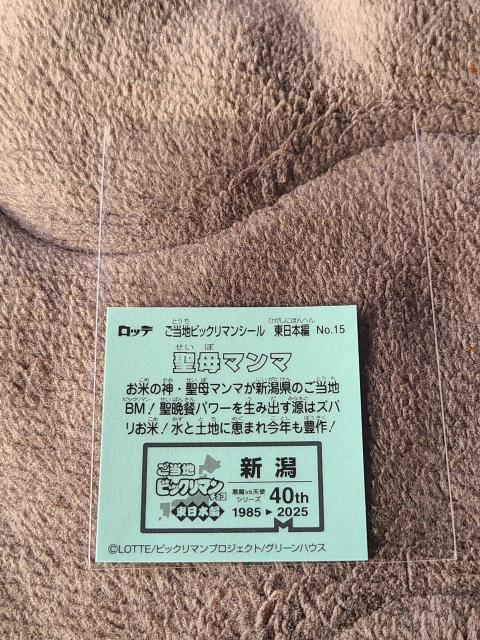 ご当地ビックリマンシール 東日本編 NO.15 聖母マンマ < ホビー ご当地ビックリマンシール 東日本編 NO.15 聖母マンマ < ホビーの
