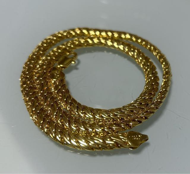 750刻印 ゴールドネックレス 喜平チェーンネックレス 45g 遺品整理 イミテーションゴールド < 男性アクセサリー/時計 750刻印 ゴールドネックレス 喜平チェーンネックレス 45g 遺品整理 イミテーションゴールド < 男性アクセサリー/時計の
