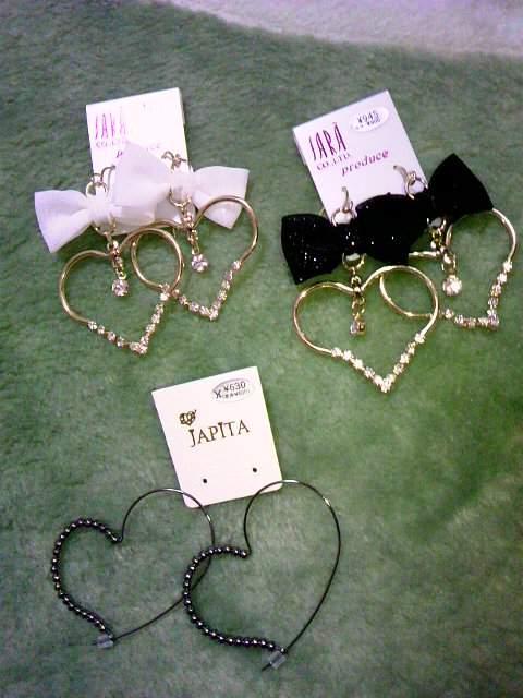 辻ちゃん系付きキラキラピアス3点 < 女性アクセサリー/時計  辻ちゃん系付きキラキラピアス3点  < 女性アクセサリー/時計の