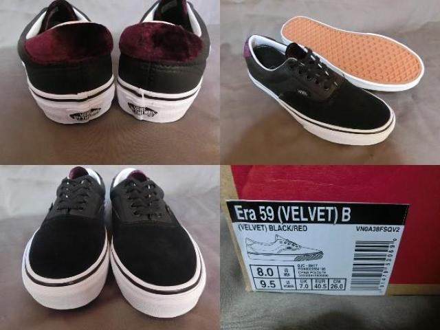 海外限定【VANS】ベルベットレザー【ERA 59】26.0a < ブランド  海外限定【VANS】ベルベットレザー【ERA 59】26.0a < ブランドの