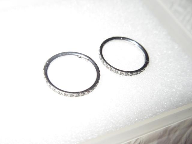 未使用☆ステンレス製フープ*ボディピアス両耳セット*シルバー < 女性アクセサリー/時計  未使用☆ステンレス製フープ*ボディピアス両耳セット*シルバー < 女性アクセサリー/時計の