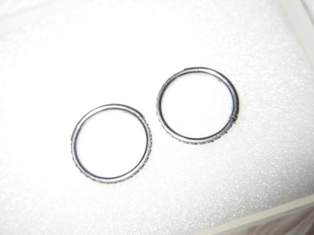 未使用☆ステンレス製フープ*ボディピアス両耳セット*シルバー < 女性アクセサリー/時計  未使用☆ステンレス製フープ*ボディピアス両耳セット*シルバー < 女性アクセサリー/時計の