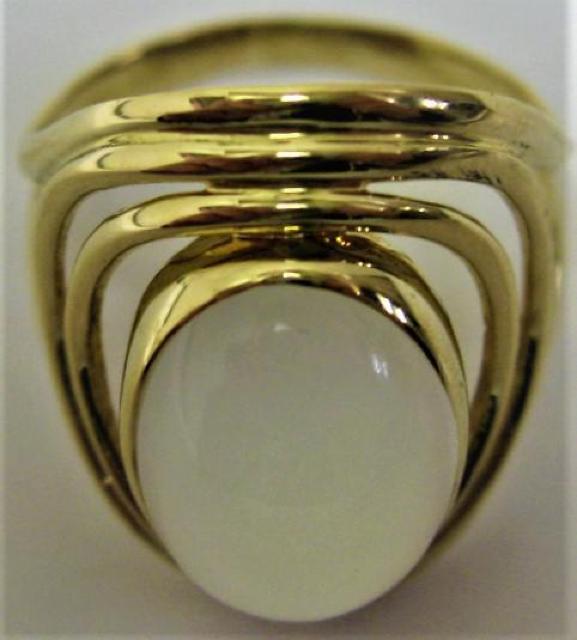 K18 18金リング指輪ムーンストーン 約13.3mm×9.3mm サイズ#15 < 女性アクセサリー/時計  K18 18金リング指輪ムーンストーン 約13.3mm×9.3mm サイズ#15 < 女性アクセサリー/時計の