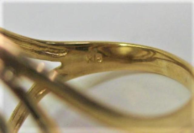 K18 18金リング指輪ムーンストーン 約13.3mm×9.3mm サイズ#15 < 女性アクセサリー/時計  K18 18金リング指輪ムーンストーン 約13.3mm×9.3mm サイズ#15 < 女性アクセサリー/時計の