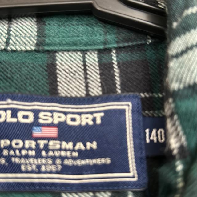 送料無料 ポロスポーツキッズシャツ140サイズ 美品 < キッズ/ベビー  送料無料 ポロスポーツキッズシャツ140サイズ 美品 < キッズ/ベビーの