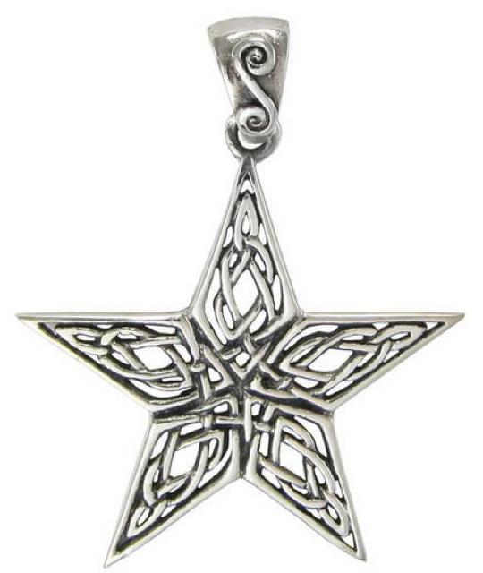 MM: Sterling Silver Celtic Knot Star < 女性アクセサリー/時計  MM: Sterling Silver Celtic Knot Star  < 女性アクセサリー/時計の